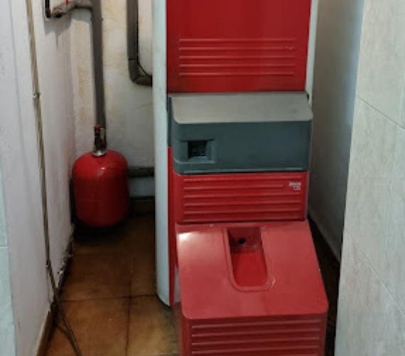foto instalación calefacción